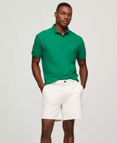 Men's Cotton Classic-Fit 1985 Polo Shirt - Nouveau Green - TOMMY HILFIGER (1)