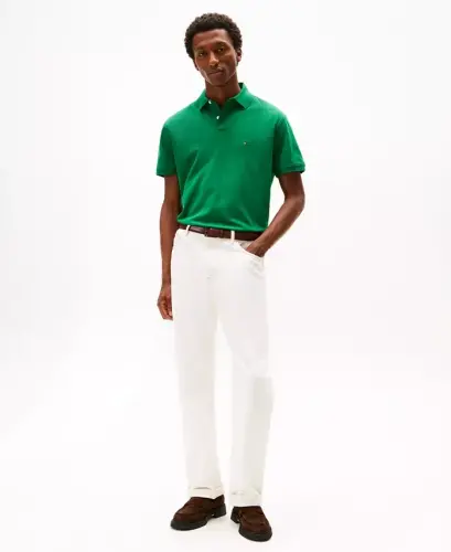 Men's Cotton Classic-Fit 1985 Polo Shirt - Nouveau Green - TOMMY HILFIGER (1)