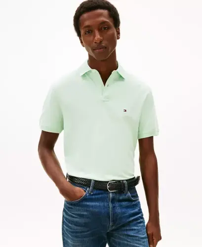 Men's Cotton Classic-Fit 1985 Polo Shirts - Opal Green 