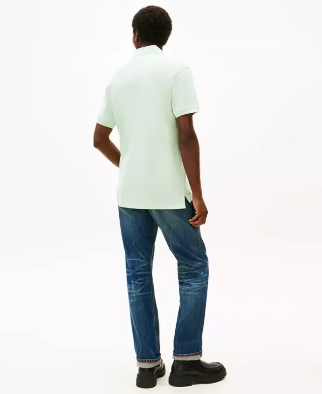 Men's Cotton Classic-Fit 1985 Polo Shirts - Opal Green - 4