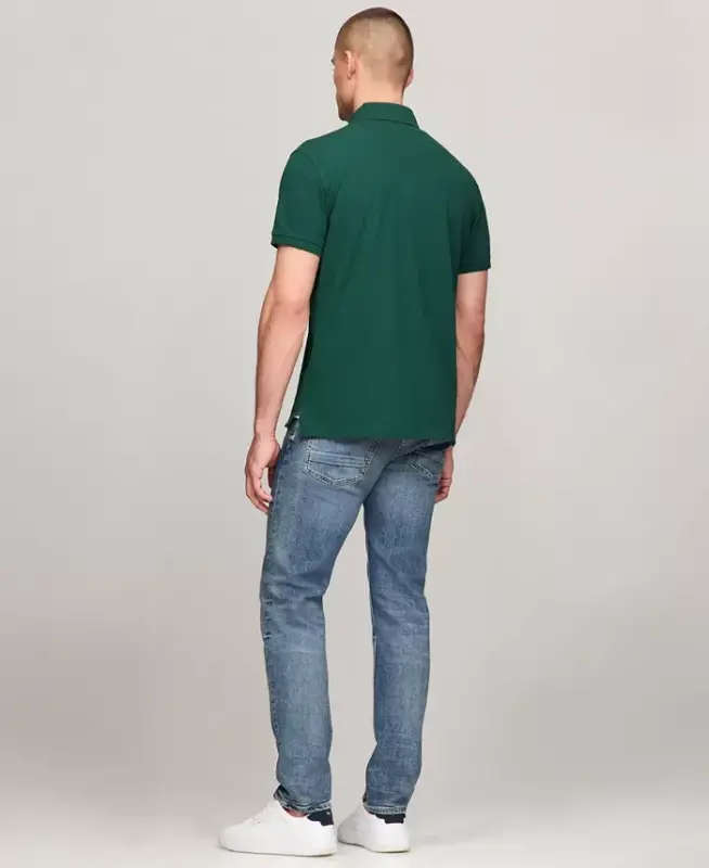 Men's Cotton Classic-Fit 1985 Polo Shirts - Ornamental Green - 4