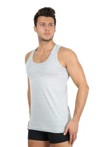 Men's Cotton Grey 6566 - 2