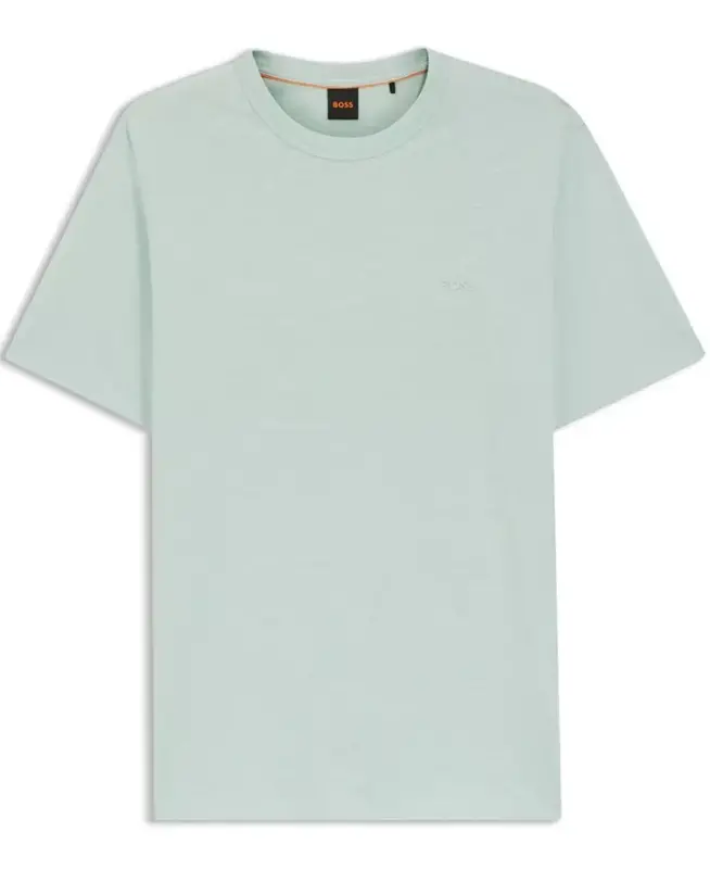 Men's Cotton-Jersey Regular-Fit T-Shirt - Aqua - 2
