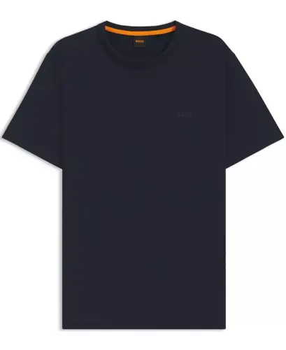Men's Cotton-Jersey Regular-Fit T-Shirt - Dark Blue - 3