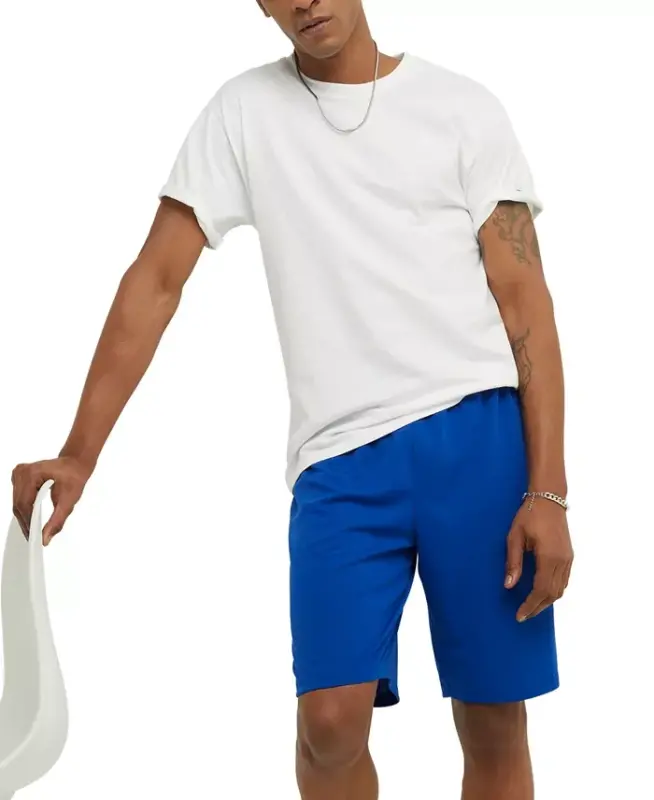 Men's Cotton Jersey T-Shirt - Bright White - 2