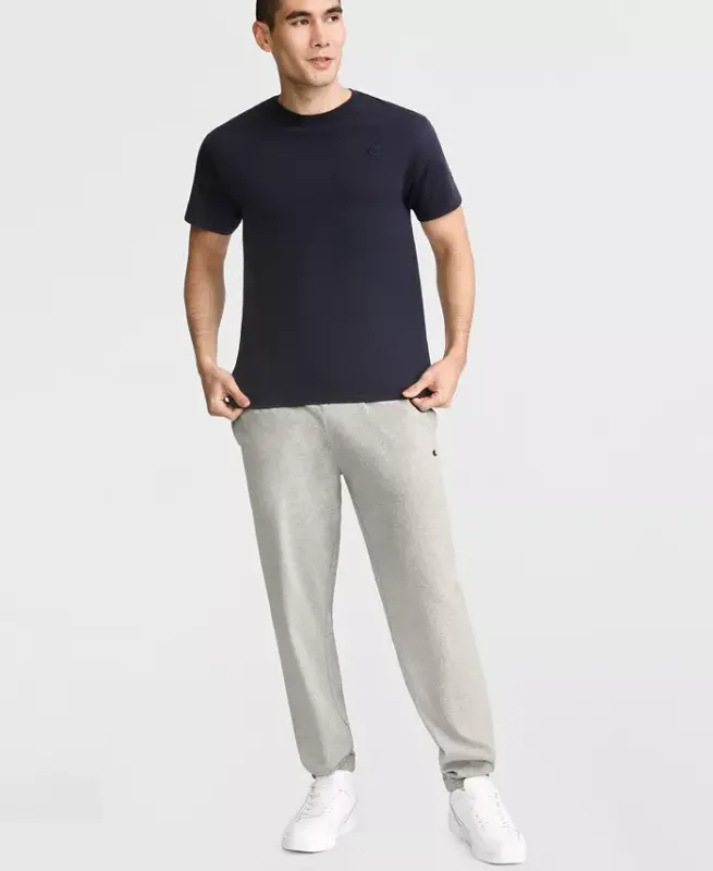 Men's Cotton Jersey T-Shirt - Deep Navy - 2