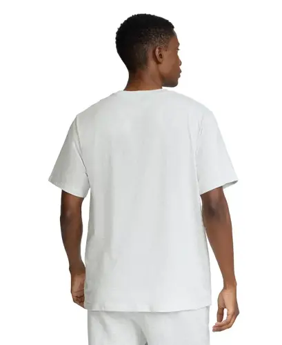 Men's Cotton Jersey T-Shirt - White - 7