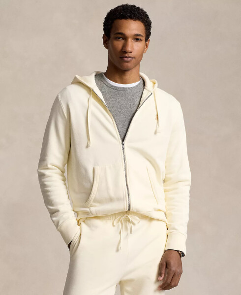 Men's Cotton Loopback Terry Full-Zip Hoodie Clubhouse Cream - 3