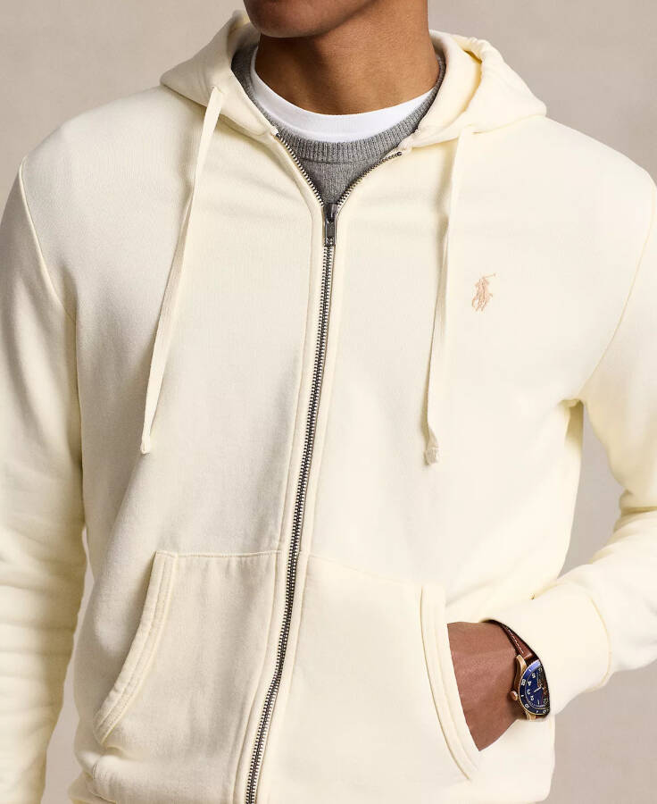 Men's Cotton Loopback Terry Full-Zip Hoodie Clubhouse Cream - 5