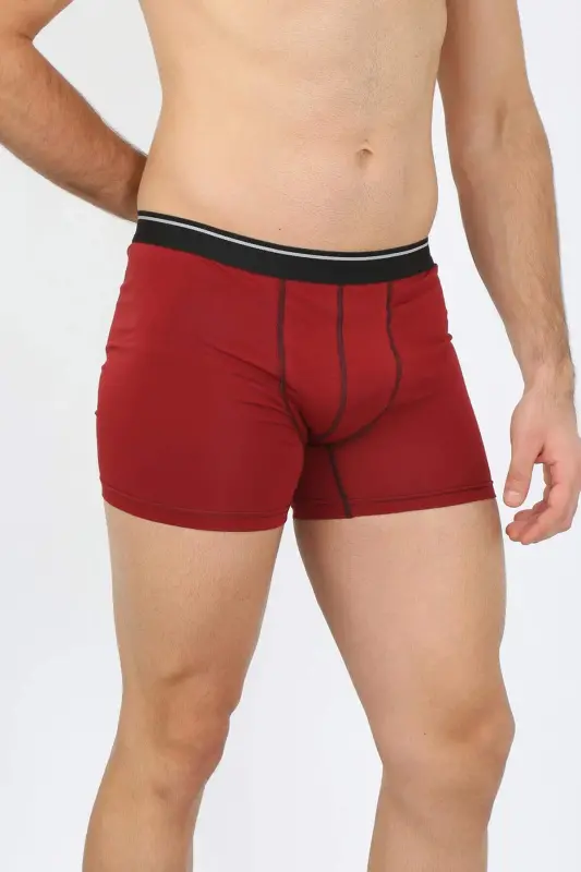 Men's Cotton Lycra Bordeaux 40133 - 3