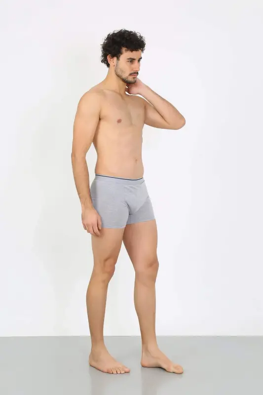 Men's Cotton Lycra Boxer Gray 40133 - 3