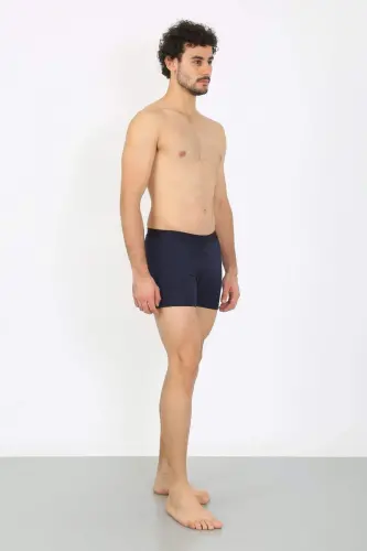 Men's Cotton Lycra Navy 40133 - 1