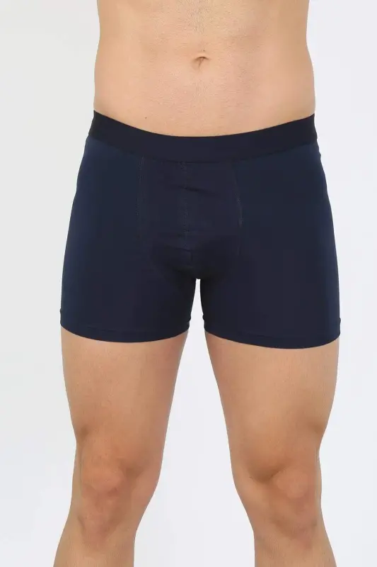 Men's Cotton Lycra Navy 40133 - 4