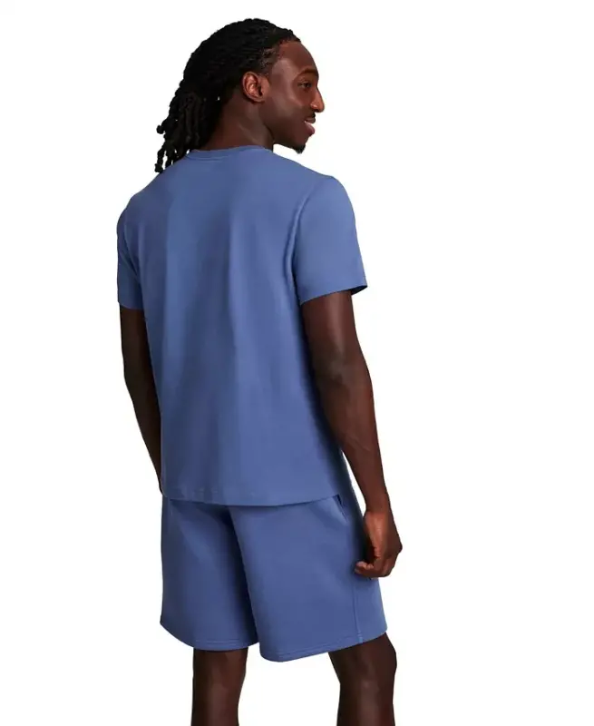 Men's Cotton Short-Sleeve T-Shirt - Coastal Blue - 4