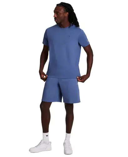 Men's Cotton Short-Sleeve T-Shirt - Coastal Blue - CHAMPION (1)
