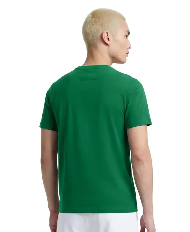 Men's Cotton Short-Sleeve T-Shirt - Verdant Green - 3