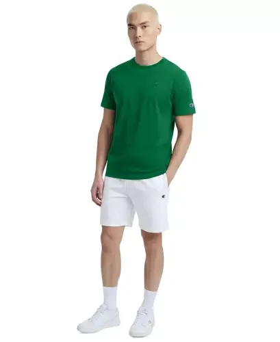Men's Cotton Short-Sleeve T-Shirt - Verdant Green - CHAMPION (1)