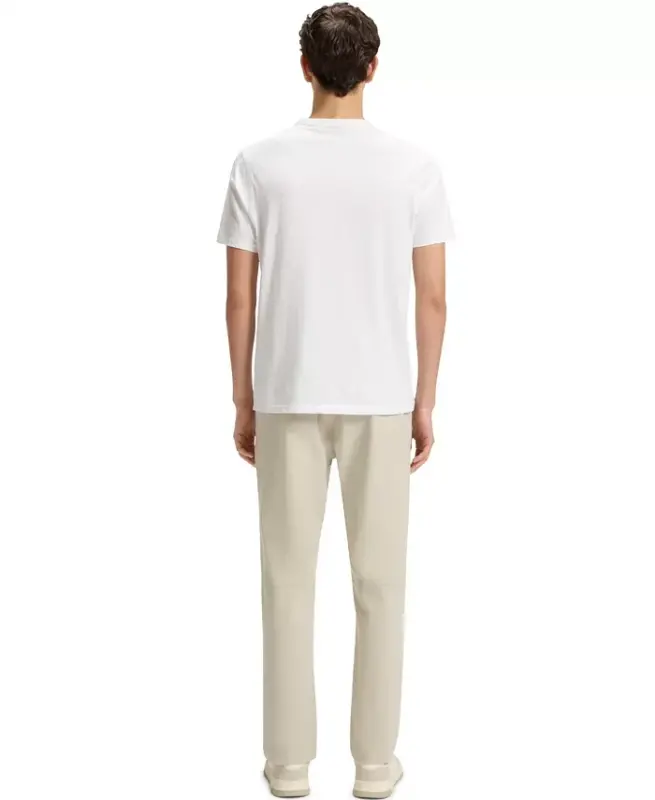 Men's Cotton-Jersey Regular-Fit T-Shirt - White - 3