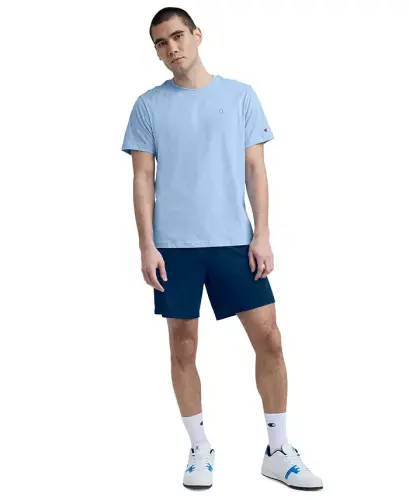 Men's Cotton Solid T-Shirt - Placid Blue - CHAMPION (1)