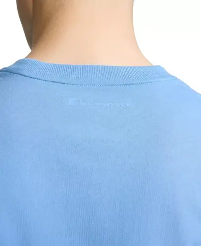Men's Cotton Solid T-Shirt - Riviera Blue - 3