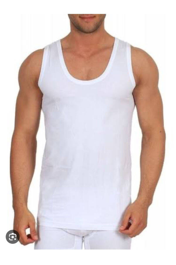 Men's Cotton Undershirt 1 Piece - 2