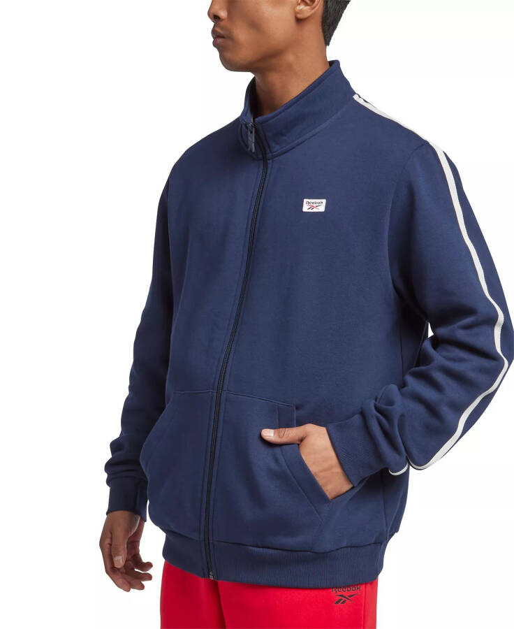 Men's Court Sport Track Jacket Vector Navy - 1