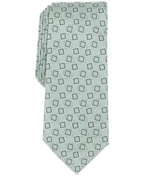 Men's Crater Geometric Tie, Exclusively at Modazone - ALFANI