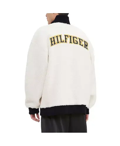 Men's Cream Pittsburgh Steelers Jordan Sherpa Quarter-Zip Sweatshirt - 3