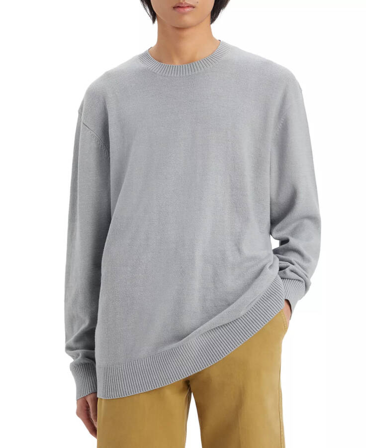 Men's Crewneck Sweater Grey - 1