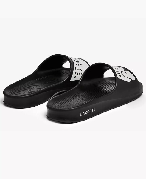 Men's Croco 2.0 Slide Sandals Black/White - 4