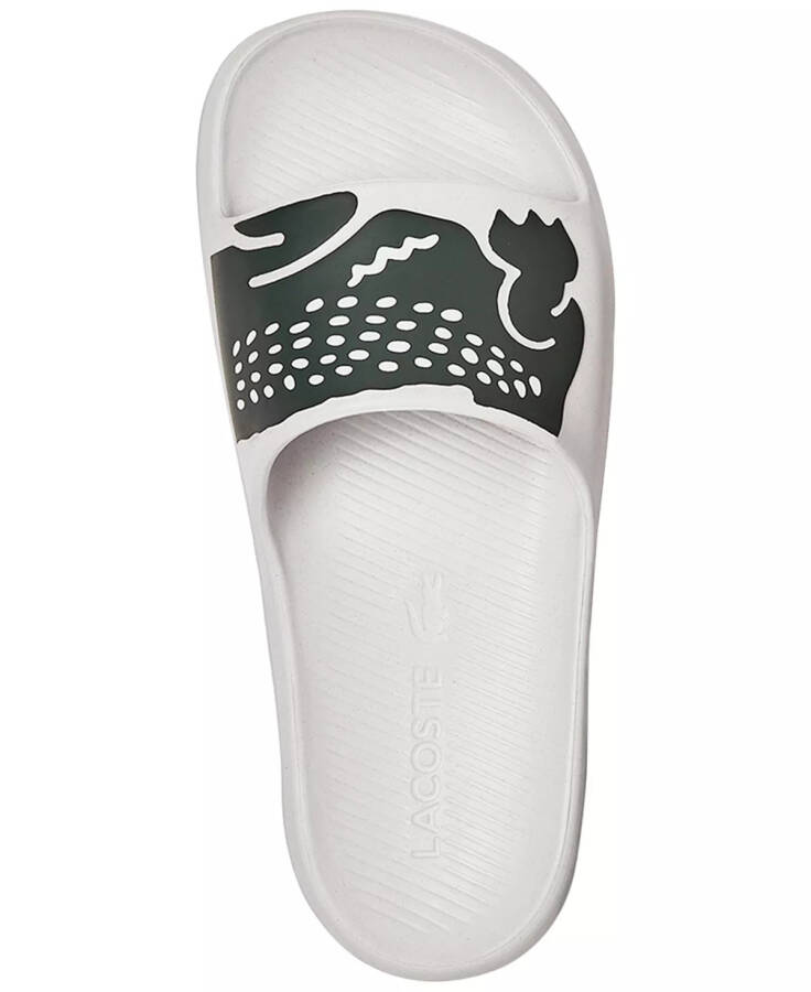 Men's Croco 2.0 Slide Sandals White/ Dark Green - 12