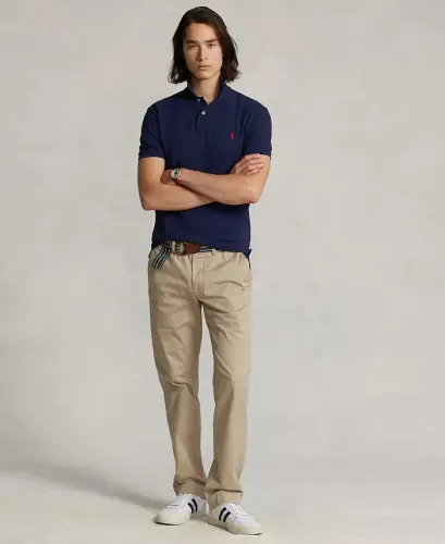 Men's Custom Slim Fit Mesh Polo - POLO RALPH LAUREN (1)