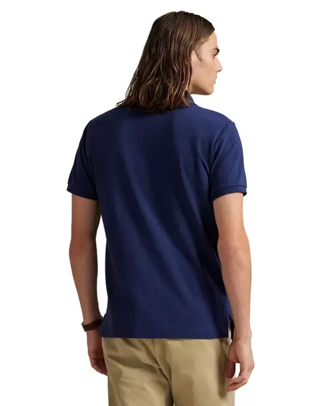 Men's Custom Slim Fit Mesh Polo - 4