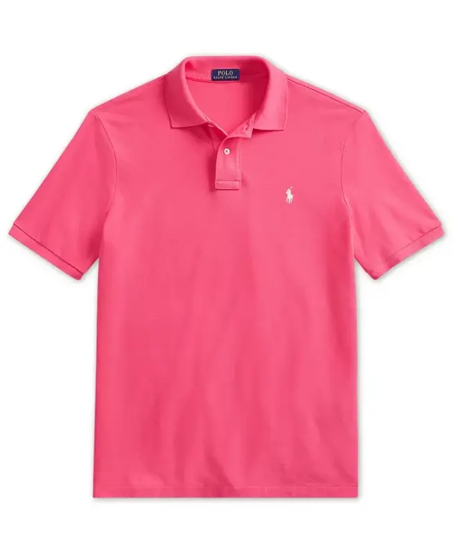 Men's Custom Slim Fit Mesh Polo - 5