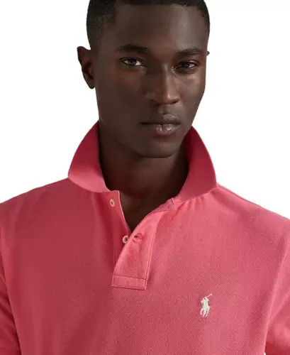 Men's Custom Slim Fit Mesh Polo - 6
