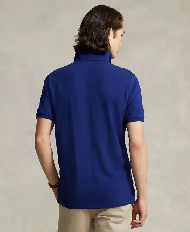 Men's Custom Slim Fit Mesh Polo - 4