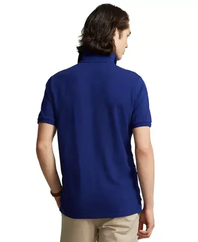 Men's Custom Slim Fit Mesh Polo 