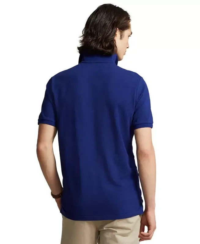 Men's Custom Slim Fit Mesh Polo - POLO RALPH LAUREN