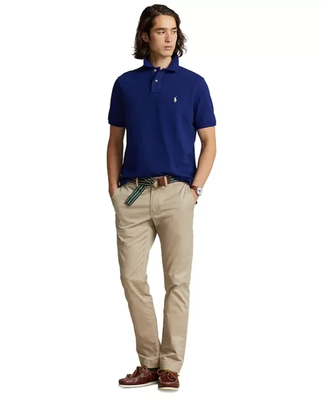 Men's Custom Slim Fit Mesh Polo - 3