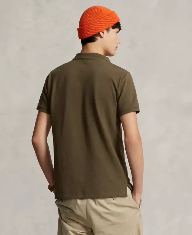 Men's Custom Slim Fit Mesh Polo - 4