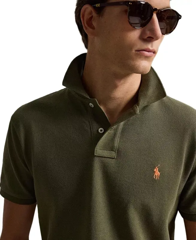 Men's Custom Slim Fit Mesh Polo - 3
