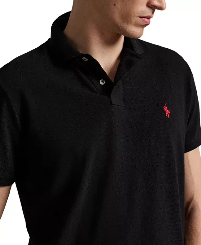 Men's Custom Slim Fit Mesh Polo - 3