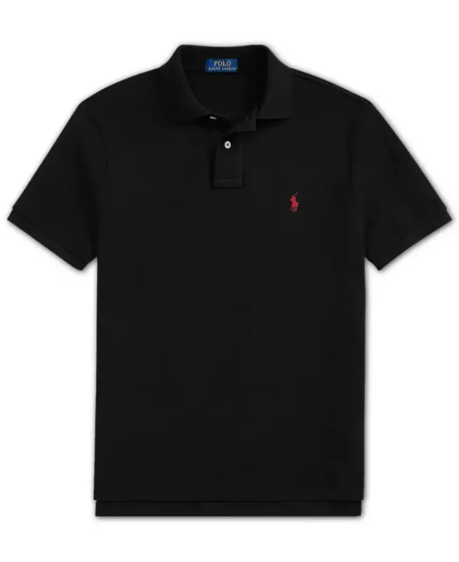 Men's Custom Slim Fit Mesh Polo - 5