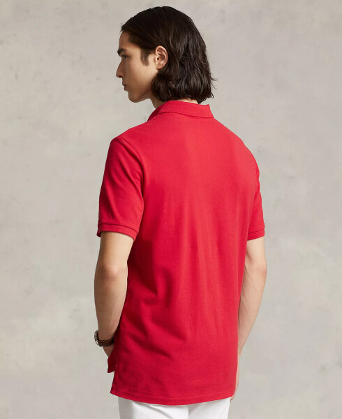 Men's Custom Slim Fit Mesh Polo RL 2000 Red - 4