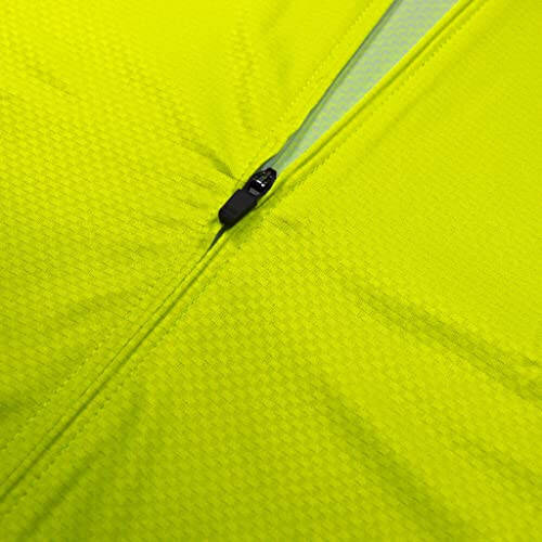 Men's Cycling Jerseys Long Sleeve Bike Biking Shirts Full Zip with Pockets Road Bicycle Clothing - 7