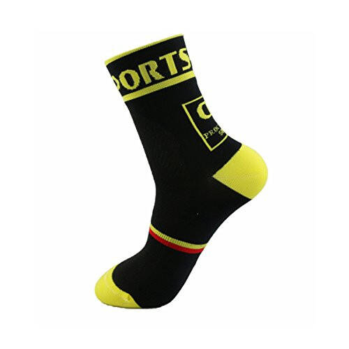 Men's Cycling Socks Unisex Breathable Sports Running Trekking Athletic Basketball Socks - 5