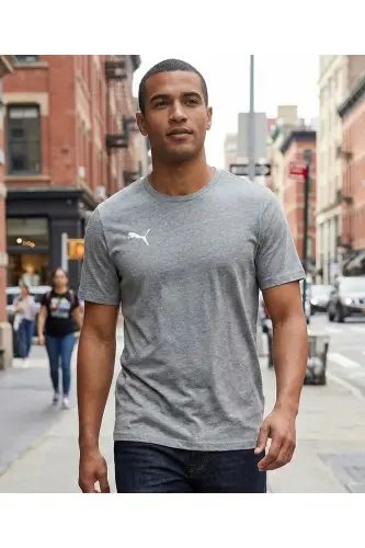 Men's Daily Use and Sports Training T-shirt Comfortable Plain Sports T-shirt-007 