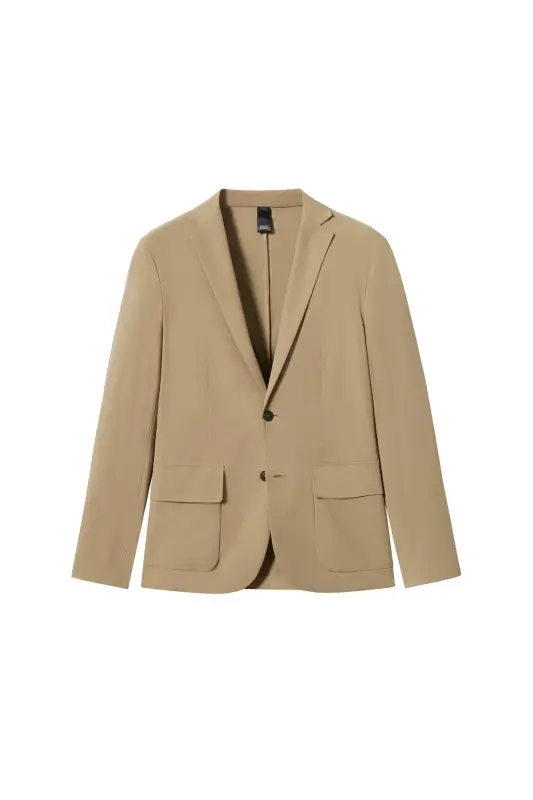 Men's Dark Camel Jacket-Dark Camel - 4