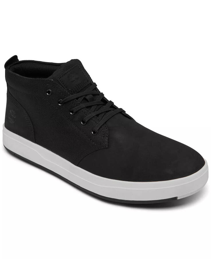 Men's Davis Square Chukka Sneaker Boots from Finish Line Black - 1