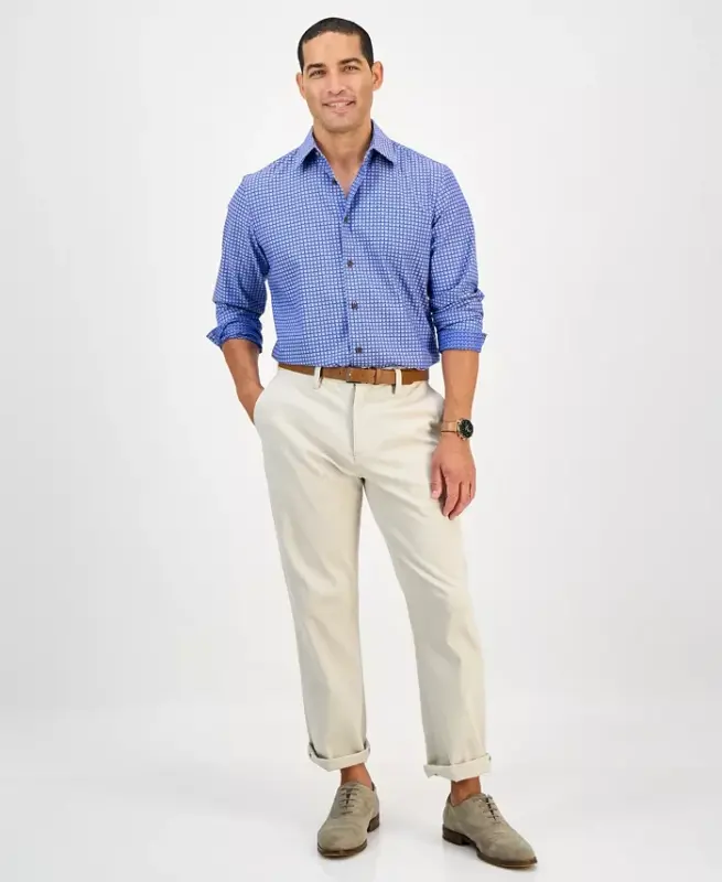 Men's Debala Plaid Shirt, Created for Modazone - 4